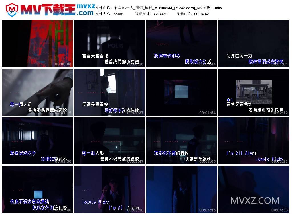 车志立-一人_国语_流行_MD105144